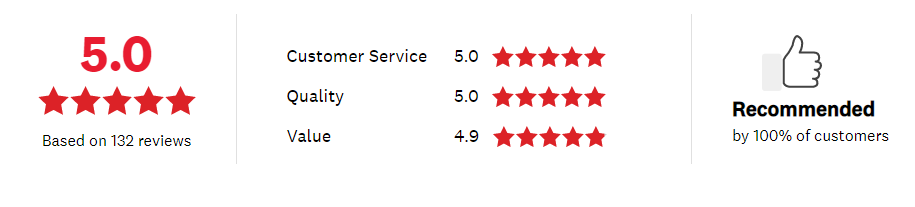 Which Trusted Trader - 132 5-star reviews overall - June 2026